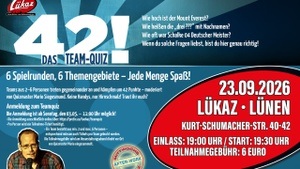 Das Team Quiz – 23.09.2026