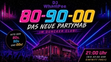80/90/00 das neue Partymaß