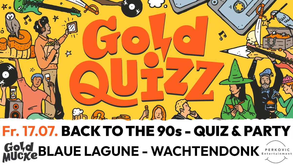 BACK TO THE 90s - QUIZ & PARTY