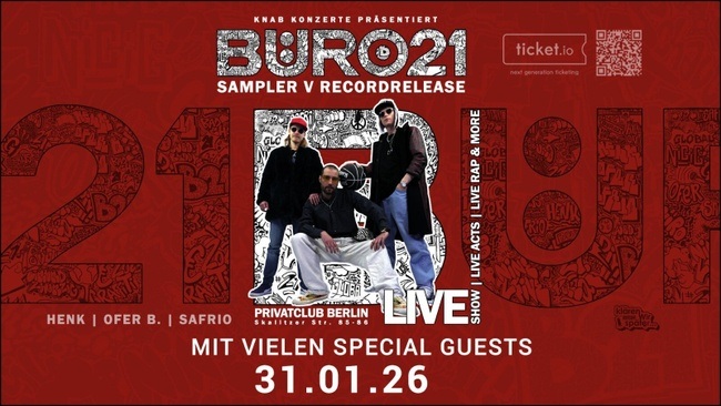 BÜRO21 - Sampler V Release Show