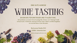 Wein Tasting - Italienreise für Einsteiger