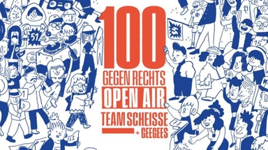 Team Scheiße - 100 gegen Rechts open air