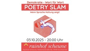 Poetry Slam - Demokratie - Wort für Wort