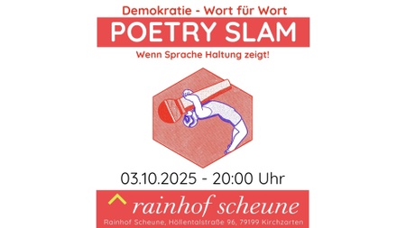 Poetry Slam - Demokratie - Wort für Wort