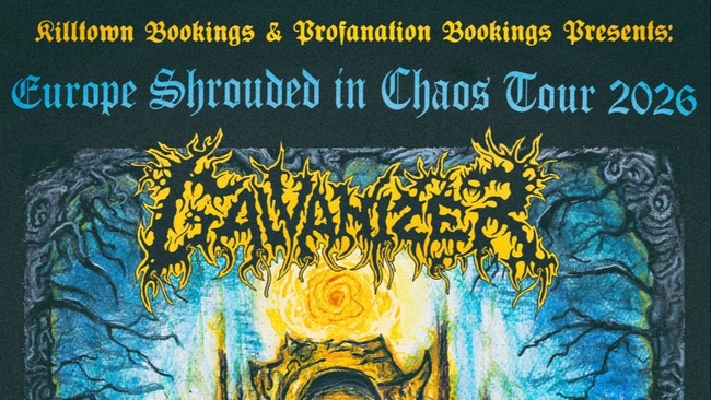 Europe Shrouded in Chaos Tour GALVANIZER (Death Metal / Finnland), MALFORMED (Death Metal / Finnland); Support: Etemenanki (Death Metal / Hannover)