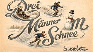Sommertheater: Drei Männer im Schnee