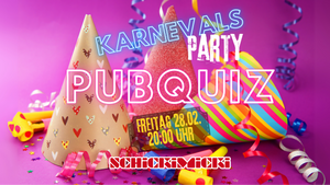 Karnevals Party Pubquiz