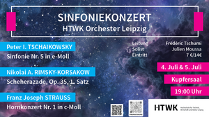 Zwischen Traum und Wirklichkeit - ein Konzert des HTWK-Orchesters Leipzig