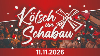 11.11. IN DER BRAUWELT KÖLN - KÖLSCH & SCHABAU