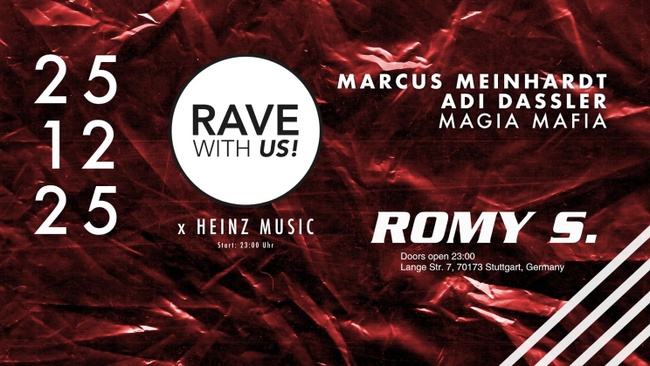 RAVE WITH US x HEINZ MUSIC – Christmas Edition