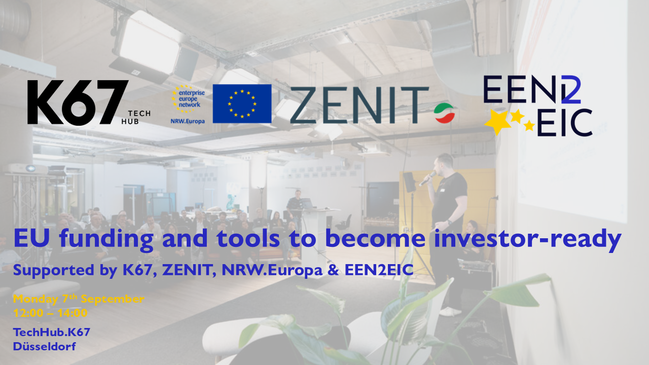 EU funding and tools to become investor-ready