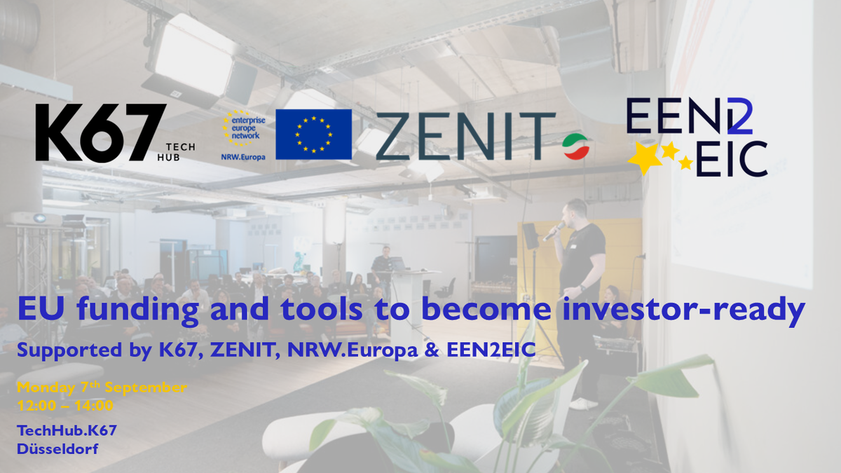 EU funding and tools to become investor-ready