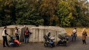 Kunstspaziergang mit Baby