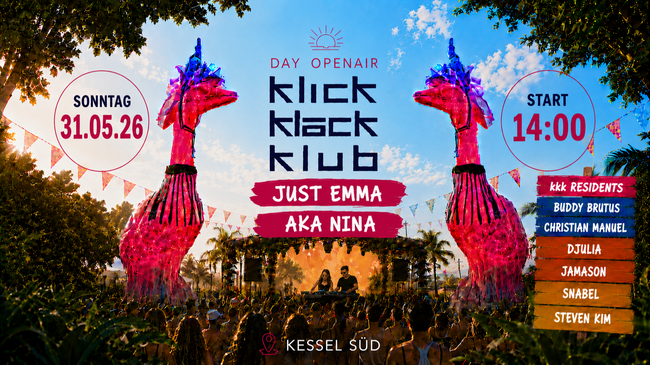 klickklackklub OpenAir @ Kessel Süd w/ JUST EMMA & AKA NINA