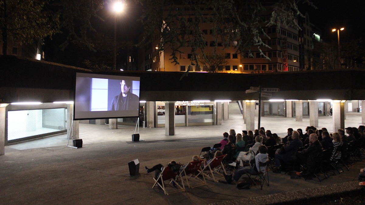 Titelbild der Veranstaltung Open Air Kino am Ebertplatz: Raumteiler