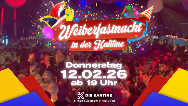 Weiberfastnacht 2026 in der Kantine