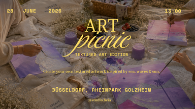 Coastal Textured Art Picnic