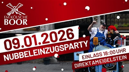 NUBBELEINZUGSPARTY - Em Kölsche Boor
