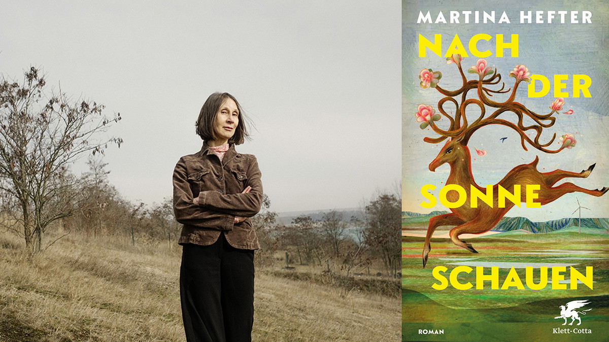 Titelbild der Veranstaltung »Nach der Sonne schauen« Lesung mit Martina Hefter