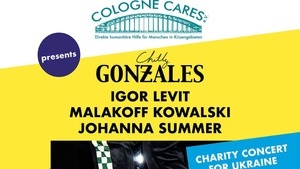 Chilly Gonzales & friends: Igor Levit, Malakoff Koealksi, Johanna Summer -  private Charity für die Ukraine