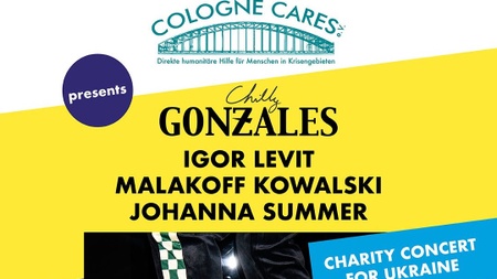 Chilly Gonzales & friends: Igor Levit, Malakoff Koealksi, Johanna Summer -  private Charity für die Ukraine