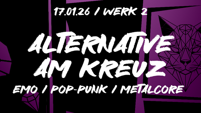 Alternative am Kreuz:  Emo, Pop-Punk & Metalcore Party