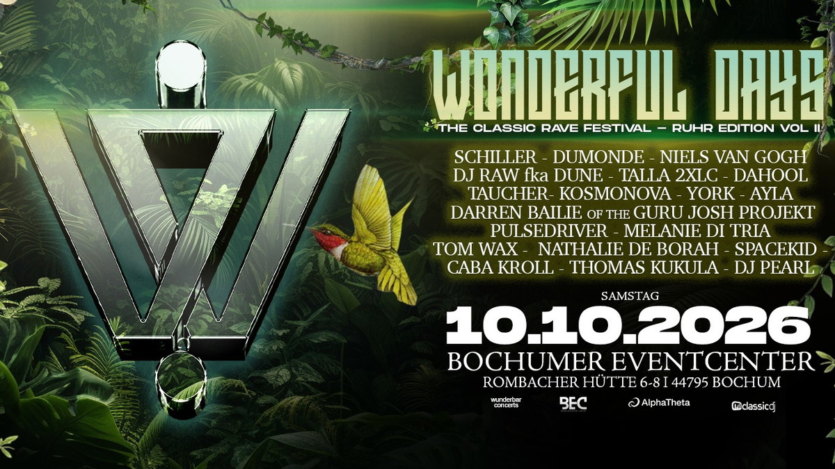 Wonderful Days - The Classic Rave Festival Bochum Vol II