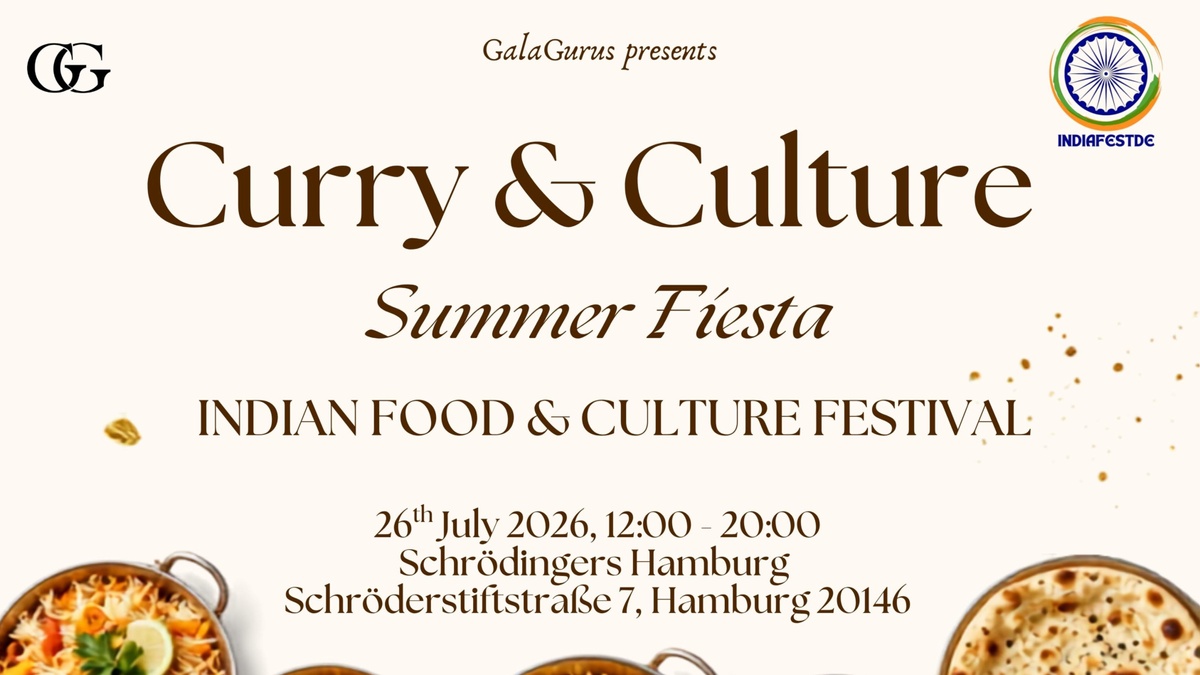 ☀️ CURRY & CULTURE – SUMMER FIESTA 🇮🇳🍛