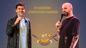 Spätze mit Käsefondue - geteilter Comedyabend