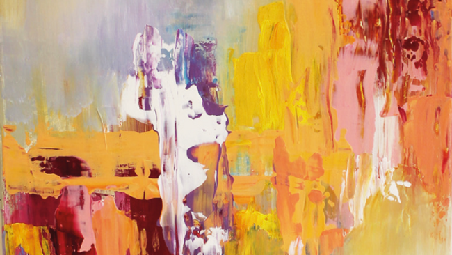 Acrylic Painting - Abstract Colours