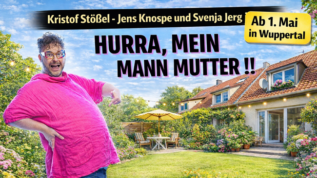Hurra, mein Mann wird Mutter