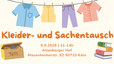 👗✨ Kleider- und Sachentausch: Tauschen statt neu kaufen