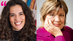 Zwei Seiten – Der Podcast über Bücher. Mit Mona Ameziane und Christine Westermann