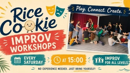 Rice Cookie Improv — English Drop-In Workshops