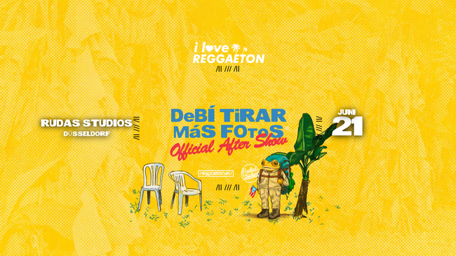 BAD BUNNY official after show party | Düsseldorf | RUDAS CLUB