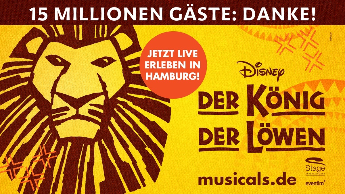 Disneys DER KÖNIG DER LÖWEN \u002D Das Musical