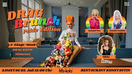 PRIDE DRAG BRUNCH // sponsored by Fritz-Kola