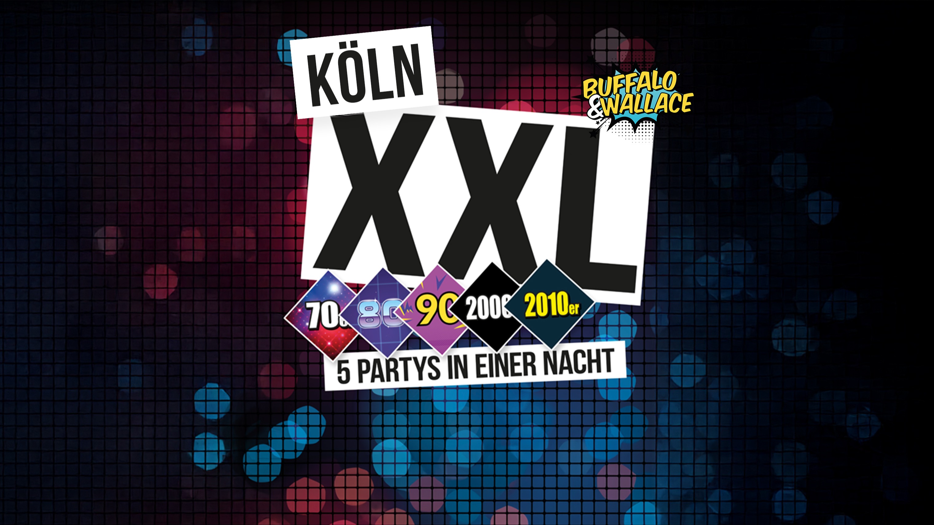 Köln XXL - 5 Partys in einer Nacht!