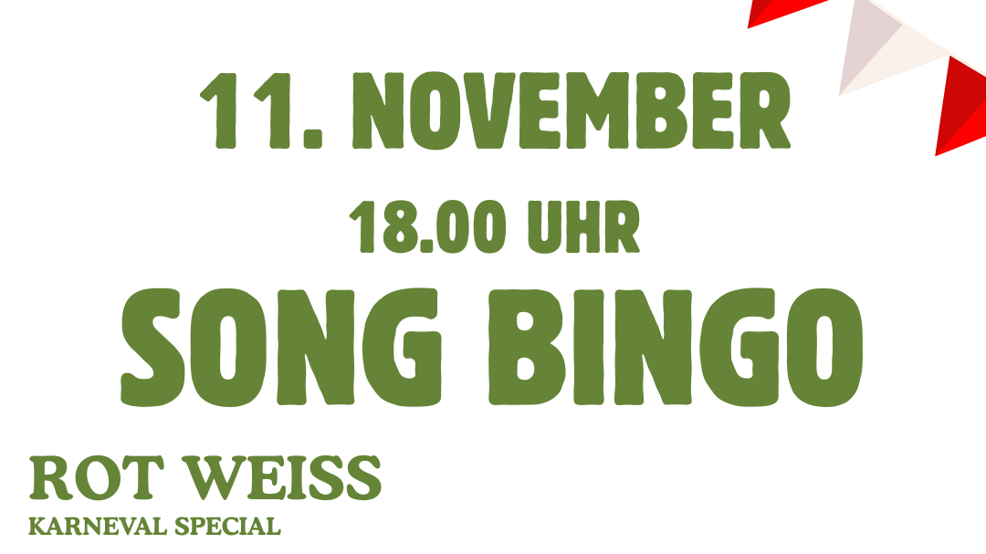 Song Bingo