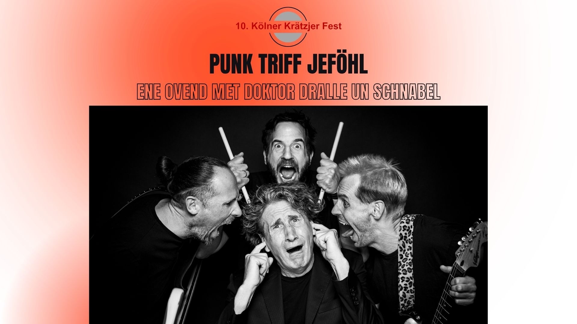Punk trifft Jeföhl: Ene Ovend met Doktor Dralle un Schnabel