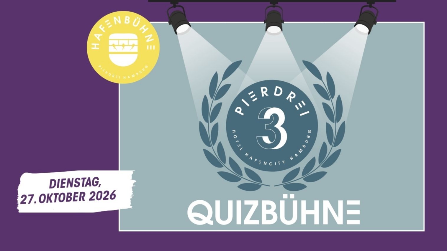 QUIZBÜHNE im PIERDREI HOTEL
