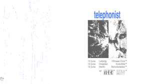 Telephonist (shoegaze/alt-rock, drtmnd) + Efka Mott (kraut-pop/freak-folk, bln)