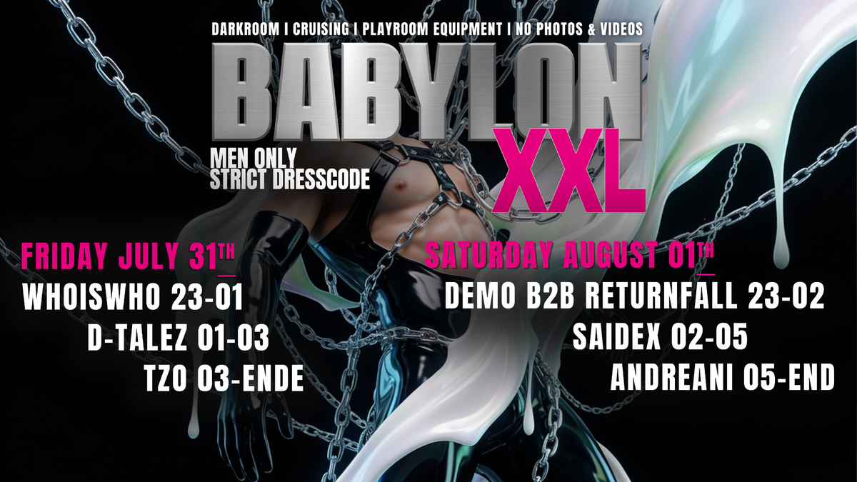Babylon Clubbing Hamburg - Men Only @ROOTS