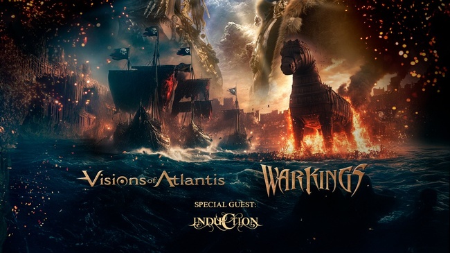 Metal Hammer Metal.de ROCK ANTENNE & FFM-ROCK präsentieren: WARKINGS + VISIONS OF ATLANTIS - PIRATES & KINGS TOUR 2026