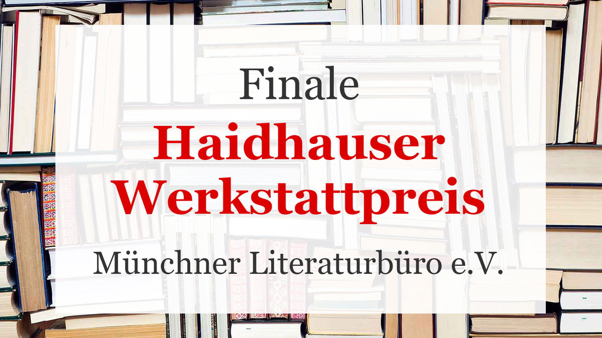 Titelbild der Veranstaltung 33. Haidhauser Werkstattpreis 2026