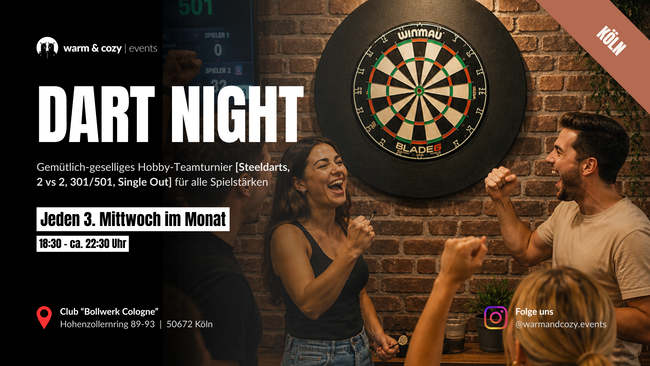 Dart Night (2 vs 2) in Köln