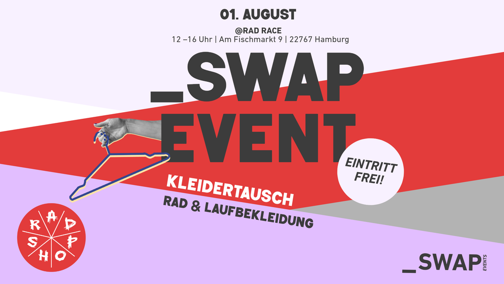 Kleidertausch-Event für Rad- & Laufbekleidung bei RadRace