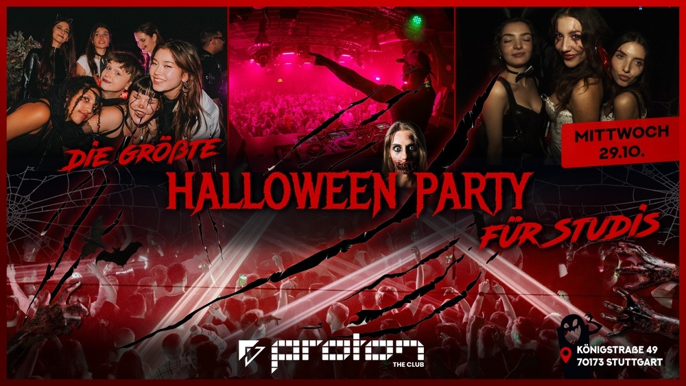 Größte Halloween Party Stuttgart