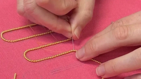 Goldstickerei – Couture-Vibes zum Mitnehmen Workshop im Rahmen des SUS25 Sustainable Fashion Weekend Süd