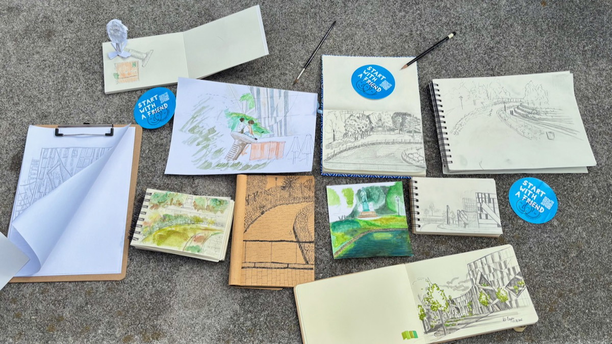 After Work Urban Sketching